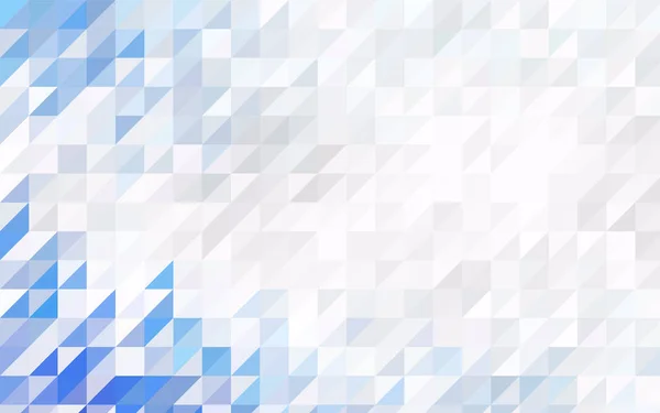 Donker Blauw Geel Vector Van Kleine Driehoekjes Witte Achtergrond Illustratie — Stockvector