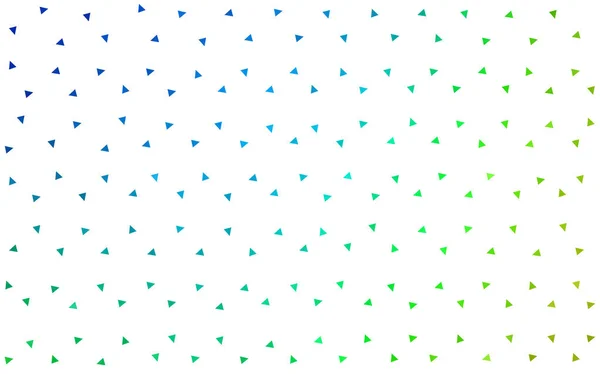 緑ベクトル幾何学的なシンプルなミニマルな背景の白い背景の上の三角形から成っています ビジネス デザインのグラデーションと三角形のパターン — ストックベクタ