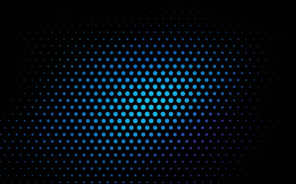 Dunkelrosa Blauer Vektor Modernen Geometrischen Kreis Abstrakten Hintergrund Gepunktete Texturvorlage — Stockvektor