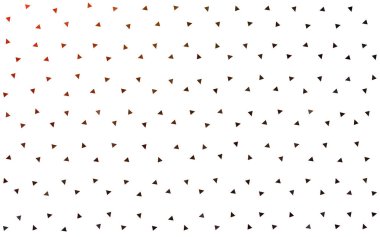 Küçük üçgenler beyaz zemin üzerine koyu kırmızı vektör. Üçgen soyut doku Illustration. Afiş, poster, kapak için desen tasarım.