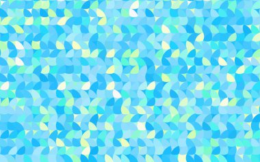 Açık mavi, daireler ile soyut desen vektör yeşil. Geometri iş tasarım şablonu. Arka plan ile renkli küreler.