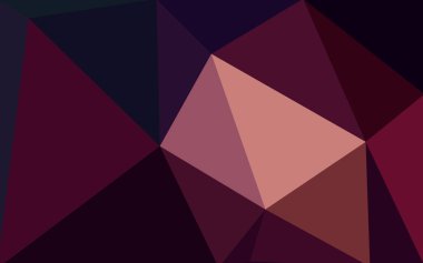 Koyu mor vektör düşük poli kristal arka plan. Çokgen tasarım deseni. Düşük poli illüstrasyon, düşük Çokgen arka plan.