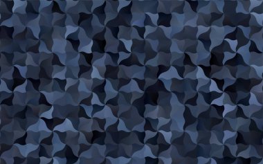 Koyu mavi soyut göbekli şablon vektör. Degrade çarpık çizgiler ile modern geometrik soyut resim. Zarif desen bir marka kitap parçası olarak kullanılabilir.