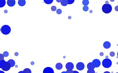 Açık mavi, sarı kırmızı vektör desen geometrik çevrelerin, şekiller. Renkli mozaik afiş. Renkli diskler ile geometrik arka plan.