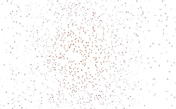 Licht Paars Roze Vector Abstracte Patroon Met Cirkels Meetkunde Sjabloon — Stockvector
