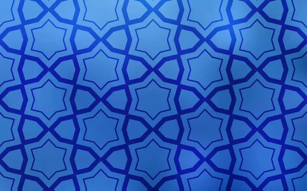 Licht Blauwe Vector Sjabloon Met Sterren Van Hemel Decoratieve Afbeelding — Stockvector
