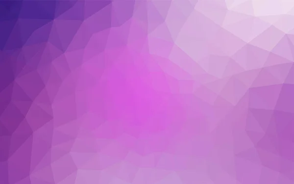 Luz Vector Púrpura Diseño Poli Baja Una Ilustración Color Completamente — Archivo Imágenes Vectoriales