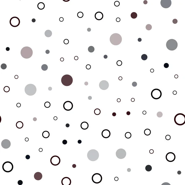Vecteur Rouge Foncé Mise Page Transparente Avec Des Formes Cercle — Image vectorielle