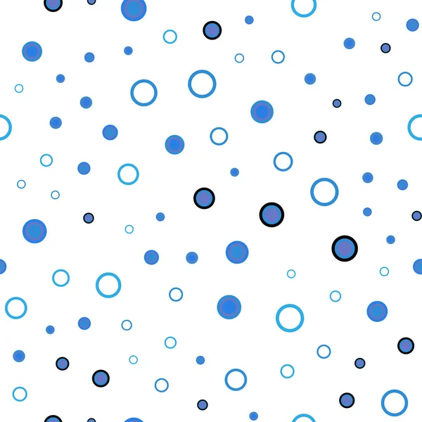 Light Pink Blue Vector Seamless Cover Spots Glitter Abstract Illustration — Stock Vector
