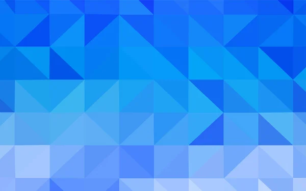 Светло Голубой Векторный Треугольный Мозаичный Чехол Совершенно Новая Цветная Иллюстрация — стоковый вектор