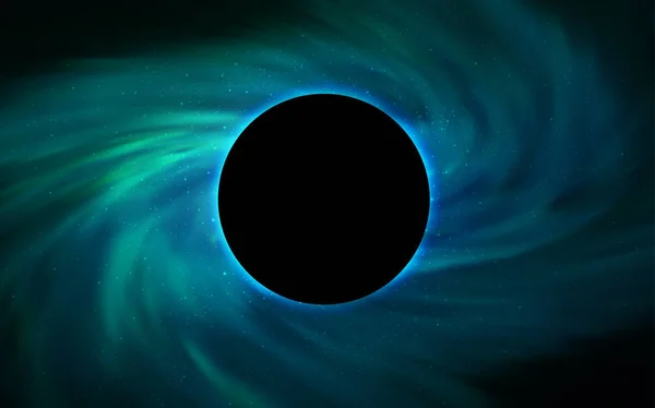 Ελαφριά Υφή Πράσινο Διάνυσμα Μια Μαύρη Τρύπα Galaxy Εικονογράφηση Πολύχρωμα — Διανυσματικό Αρχείο