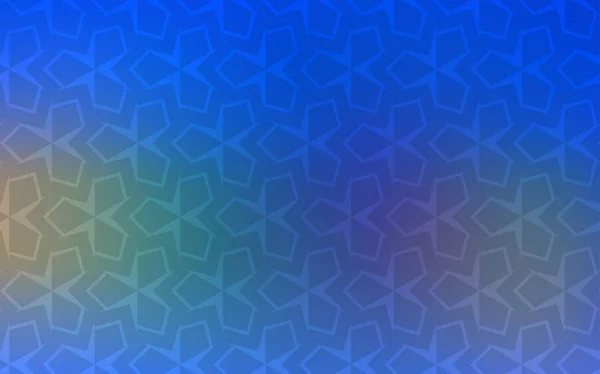Ljusblå Gul Vektor Layout Med Linjer Rektanglar Dekorativ Design Abstrakt — Stock vektor