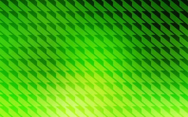 Düz çizgileri olan açık yeşil vektör düzeni. Soyut şablon üzerinde çizgileri olan renkli, parlak bir illüstrasyon. Reklam, kitapçıklar, broşürler için desen.