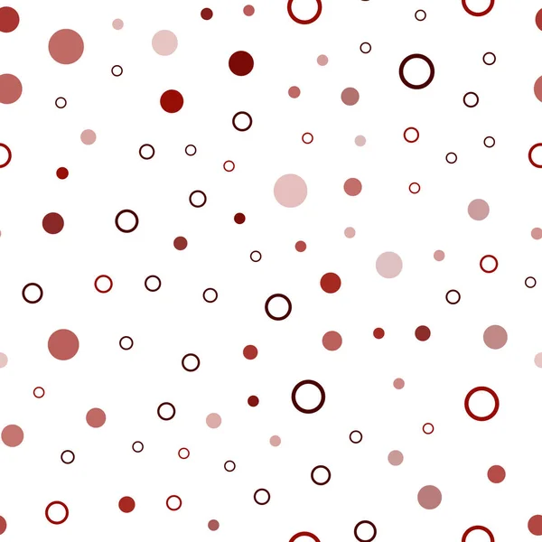 Oscuro Vector Rojo Cubierta Sin Costuras Con Manchas Ilustración Abstracta — Vector de stock