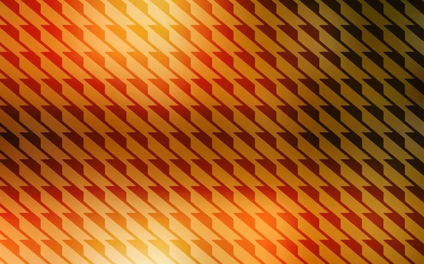 Шаблон Светло Оранжевого Вектора Повторяющимися Палками Сияющая Цветная Иллюстрация Острыми — стоковый вектор