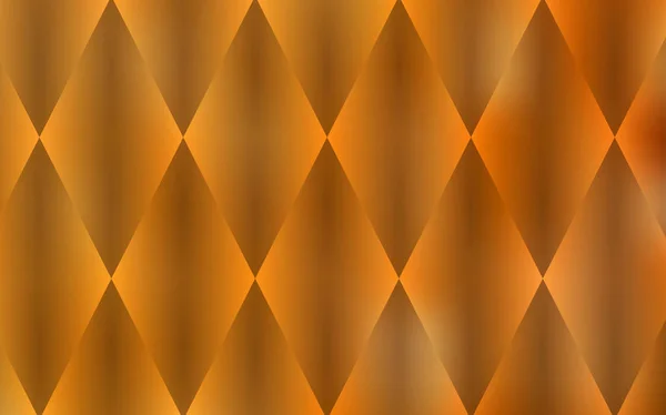 Светло Оранжевый Векторный Узор Квадратном Стиле Блестящие Абстрактные Иллюстрации Прямоугольными — стоковый вектор