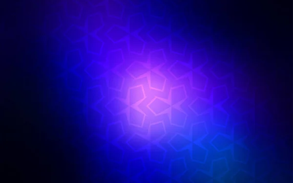 Modèle Vectoriel Bleu Foncé Avec Losange Illustration Avec Ensemble Rectangles — Image vectorielle