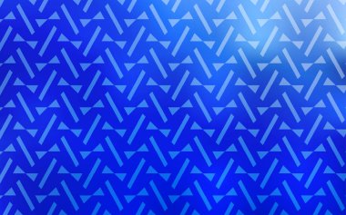Üçgen, satırları ile ışık mavi vektör arka plan. Üçgen, satırları ile soyut degrade illüstrasyon. Desen Web siteleri için.
