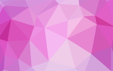 Üçgen zemin parlayan ışık pembe vektör. Gradyan ile Origami tarzında yaratıcı geometrik şekil. Tamamen yeni bir tasarım sizin broşürü.