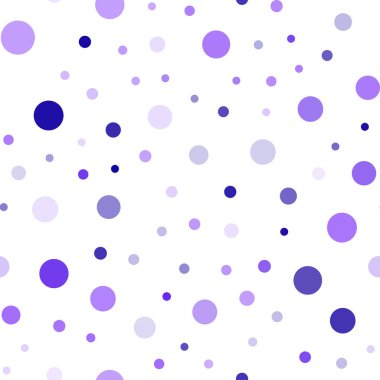 Pembe ışık, vektör sorunsuz şablon daireler ile mavi. Renkli gradyan ile arka plan üzerinde bulanık kabarcıklar. Desen tasarım pencere panjur, perdeler.