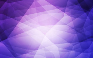 Pembe ışık, vektör soyut Mozaik Desen mavi. Gradyan ile poligonal soyut resim. Cep telefonu arka plan için şablon.