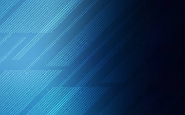 Koyu mavi vektör doku renkli çizgiler ile. Dekoratif illüstrasyon hatları ile soyut şablonunda parlayan. Güzel arka planlar için şablon.