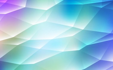 Pembe ışık, vektör zemin çizgili, üçgen mavi. Modern Soyut illüstrasyon renkli üçgenler ile. Şablon arka plan olarak kullanılabilir.