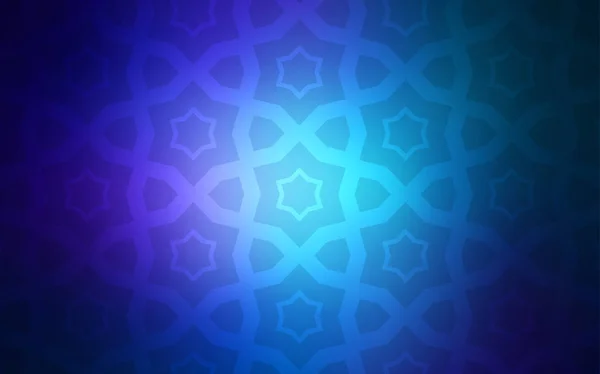 Donker Roze Blauw Vector Achtergrond Met Gekleurde Sterren Sterren Wazig — Stockvector