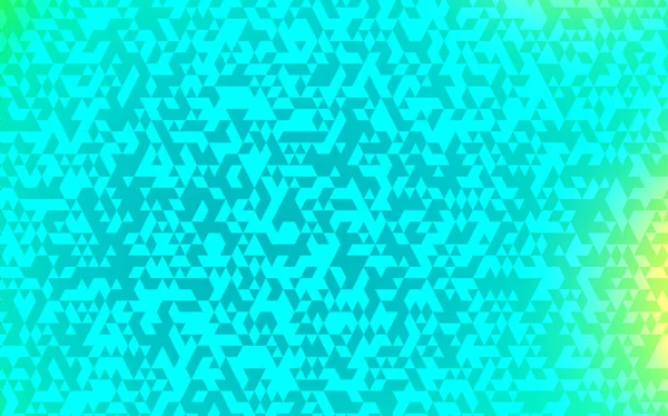 Hellgrünes Vektormuster Polygonalen Stil Moderne Abstrakte Illustration Mit Bunten Dreiecken — Stockvektor