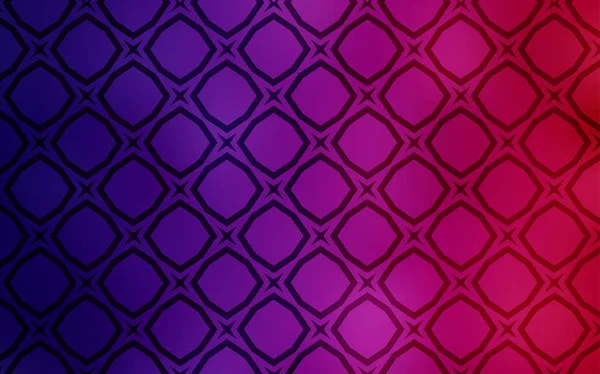 Темно Фиолетовый Розовый Векторный Узор Звездами Декоративная Иллюстрация Звездами Абстрактном — стоковый вектор
