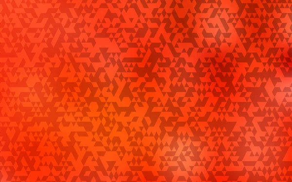 Ljus Röd Vektor Layout Med Linjer Trianglar Moderna Abstrakta Illustrationen — Stock vektor