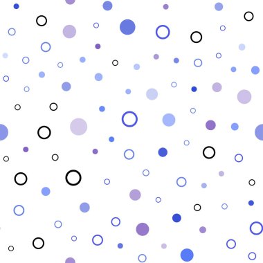 Açık mavi, kırmızı vektör sorunsuz arka plan ile bubbles. Soyut illüstrasyon renkli baloncuklar doğa tarzı ile. Desen için modaya uygun Kumaş, duvar kağıtları.