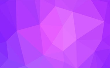 Koyu pembe, mavi soyut poligonal şablon vektör. Üçgen geometrik örnek gradyan ile. Web siteniz için köşeli tasarım.