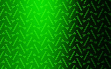 Işık yeşil vektör doku üçgen tarzı ile. Renkli gradyan ile arka plan üçgenler. Duvar kağıtları için şablon.