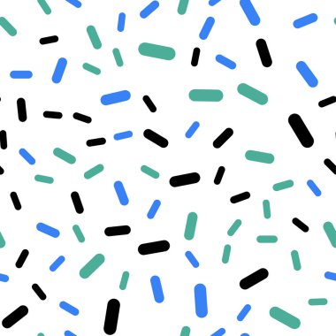 Açık mavi, keskin hatları ile Dikişsiz desen vektör yeşil. Dekoratif illüstrasyon hatları ile soyut şablonunda parlayan. Güzel arka planlar için şablon.