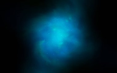 Kozmik yıldız ile koyu mavi vektör düzeni. Glitter soyut illüstrasyon renkli kozmik yıldız ile. Desen Astroloji Web siteleri için.