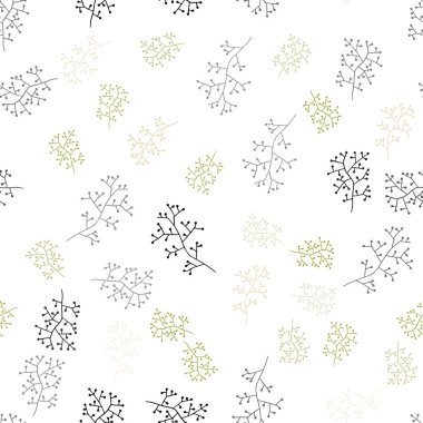 Işık çok renkli vektör dalları ile Dikişsiz soyut desen. İllüstrasyon soyut şablonundaki karalamalar ile. Desen için modaya uygun Kumaş, duvar kağıtları.