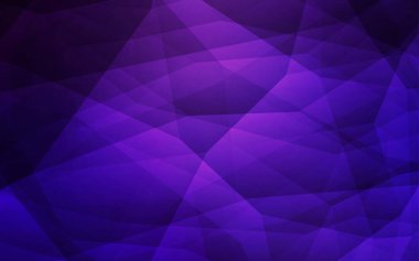 Koyu mor vektör düşük poli kapak. Noktalı resim stili üçgenler ile yaratıcı çizimde. Tamamen yeni bir tasarım sizin broşürü.