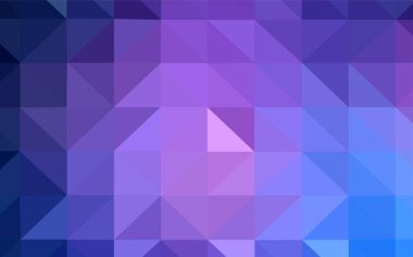 Pembe ışık, vektör Çokgen soyut düzen sarı. Üçgenler ile renkli soyut resimde. Web siteniz için yeni bir doku.