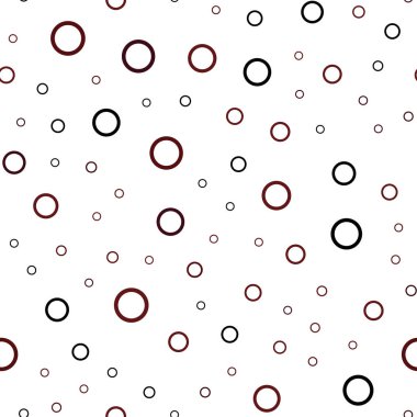 Koyu kırmızı kabarcıkları ile sorunsuz arka plan vektör. Soyut illüstrasyon renkli baloncuklar doğa tarzı ile. Marka kitap tamamen yeni şablon.