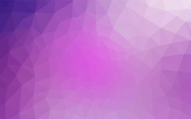 Hafif mor vektör düşük poli düzeni. Tamamen yeni bir renk illüstrasyon poligonal bir tarzda. Senin arka plan için dokulu deseni.