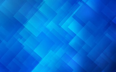 Düz çizgileri olan hafif Mavili vektör arkaplanı. Çizgilerle modern geometrik soyut çizim. Meşgul web siteleriniz için şablon.