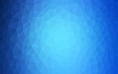 Açık BLUE vektör eğimli üçgen dokusu. Gradyanı olan üçgen geometrik örnek. Web siteniz için yeni bir doku.