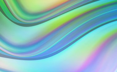 Kabarcık şekillerle ışık mavi vektör arka plan. Glitter soyut illüstrasyon alaycı hatları ile. Yeni tasarım reklamları, poster, afiş için.