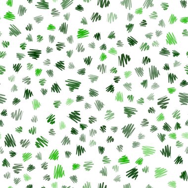 Işık yeşil vektör keskin hatları ile seamless modeli. Bulanık arka plan gradyan ile satırlarda. Reklam, kitapçıklar, broşürler için şablon.