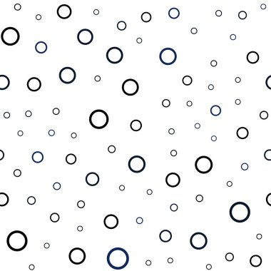 Koyu mavi vektör disklerle sorunsuz doku. İllüstrasyon renkli soyut daireler parlayan ayarlanmış. Desen doku duvar kağıdı olarak kullanılabilir.
