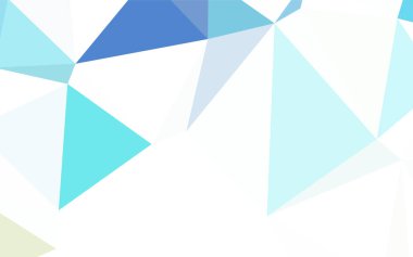 Koyu mavi vektör soyut mozaik desen. Glitter soyut resim zarif bir üçgen ile. Tasarımınız için üçgen desen.