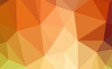 Açık yeşil, kırmızı vektör soyut mozaik desen. Renkli resimde gradyan ile poligonal tarzı. İş tasarımınız için yeni stil.