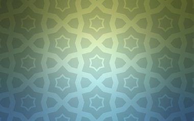 Açık mavi, parlak yıldız düzeniyle vektör yeşil. Bulanık arka plan gradyan ile üzerinde yıldız. En iyi tasarım, reklam, poster, afiş için.