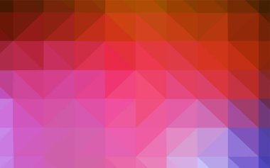 Hafif mavi vektör soyut mozaik arka plan. Üçgen geometrik örnek gradyan ile. Senin arka plan için dokulu deseni.